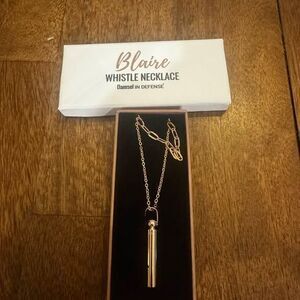 Brand New Damsel in Defense Blaire Whistle Necklace
